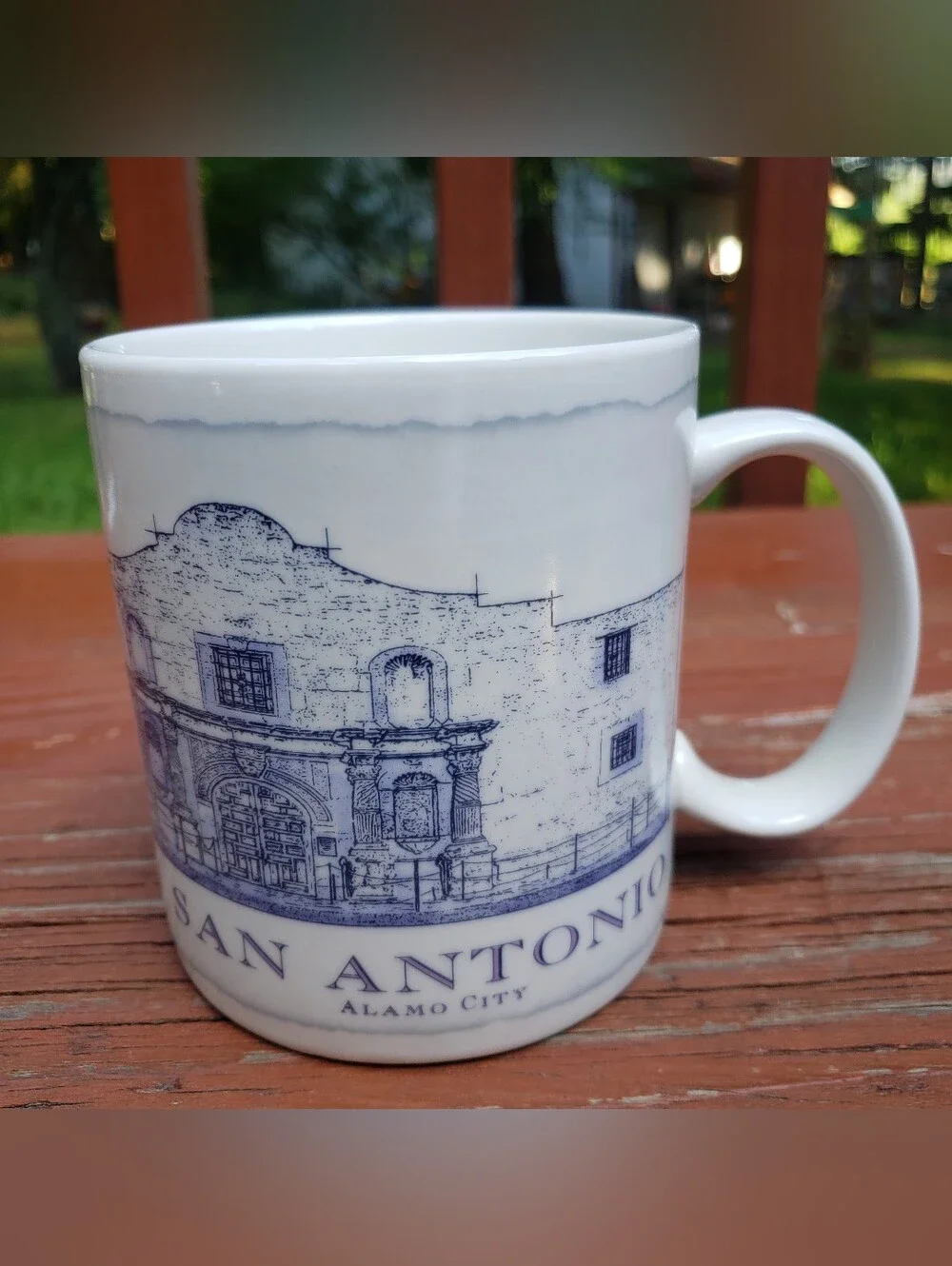 2008 Starbucks Coffee Company San Antonio 'Alamo City' Coffee Mug - 18 fl oz